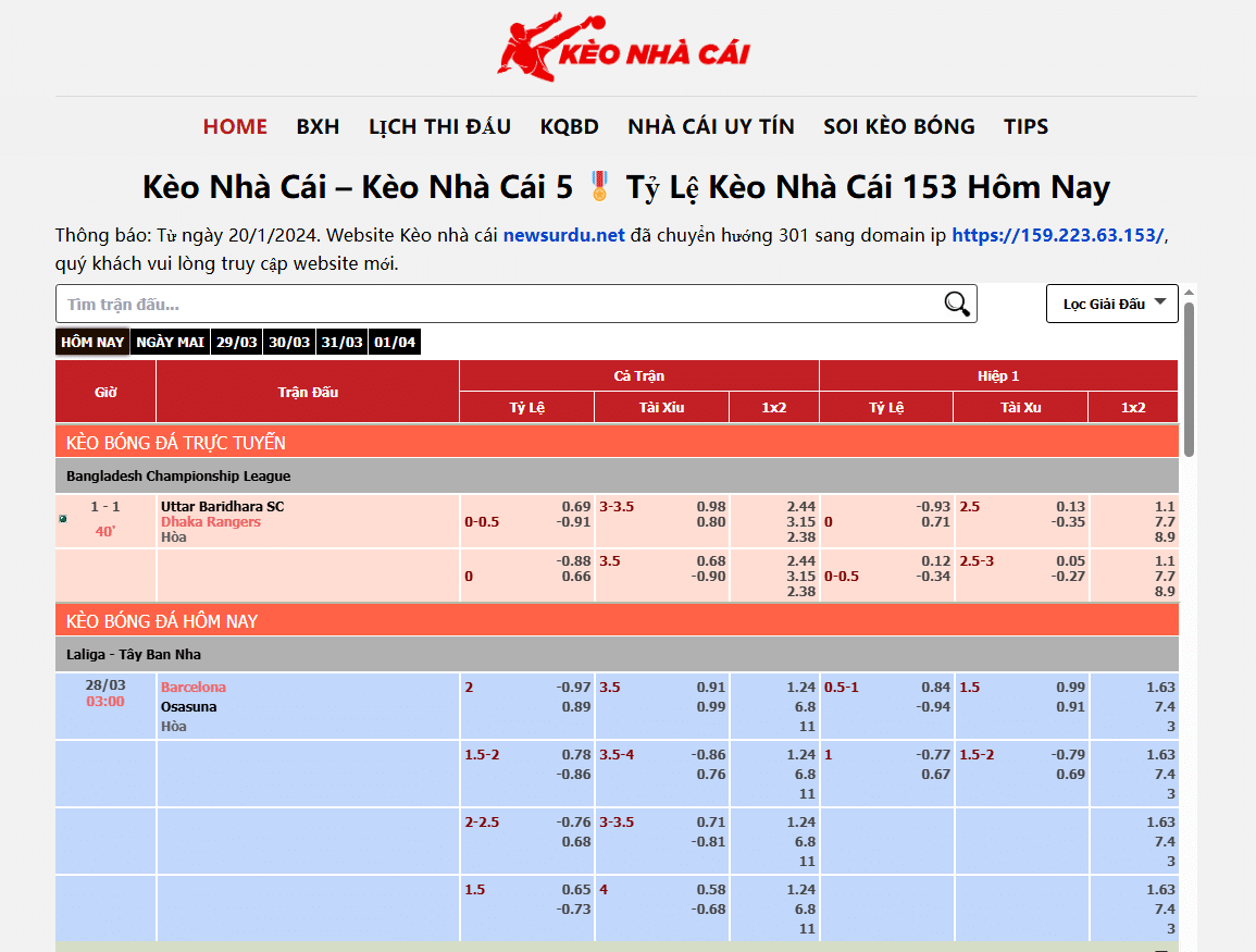 Kèo Nhà Cái 5 🎖️ Tỷ Lệ Kèo Nhà Cái 5 Trực Tuyến - keo nha cai trang chu kèo nhà cái trang chủ